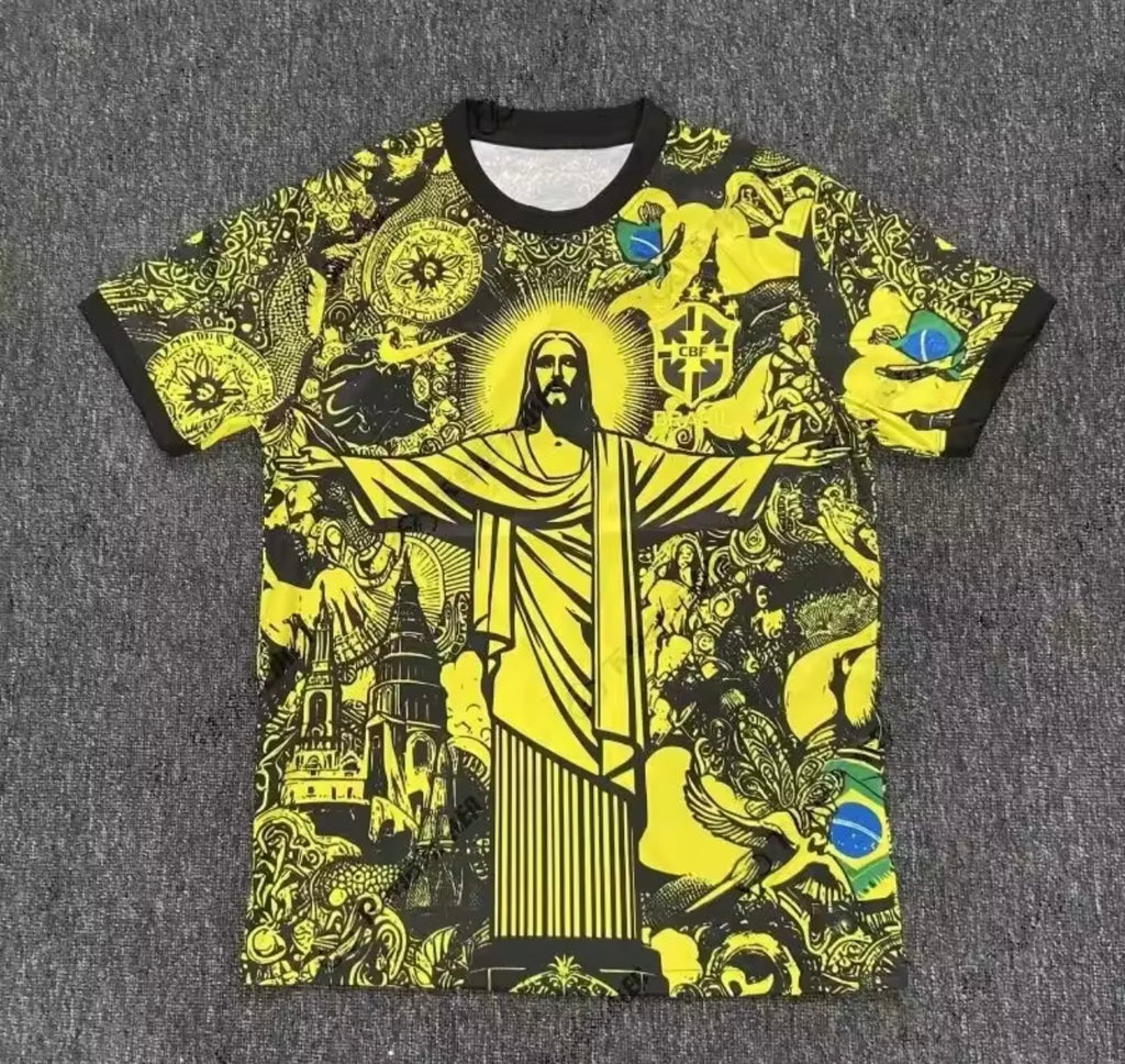 Yellow Brazil jersey