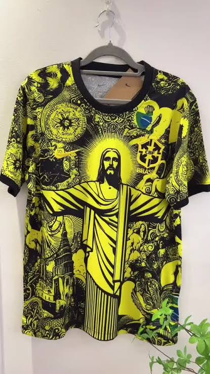 Yellow Brazil jersey