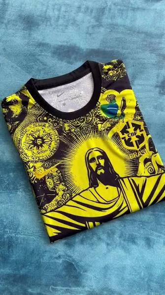 Yellow Brazil jersey